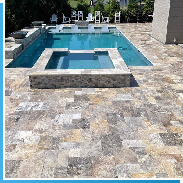 Pool Deck Cleaning and Sealing of Boca Raton